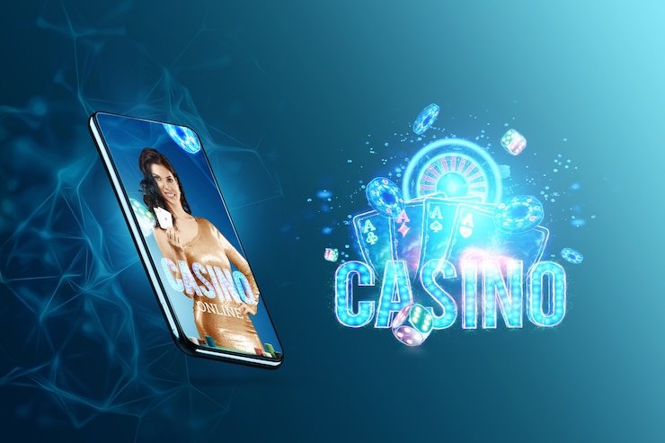 Antarmuka permainan Lucky Twins ova bet di layar ponsel dengan dealer langsung